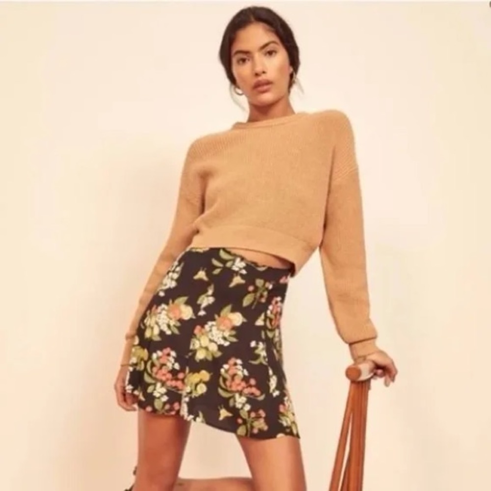 Reformation Flounce Skirt
